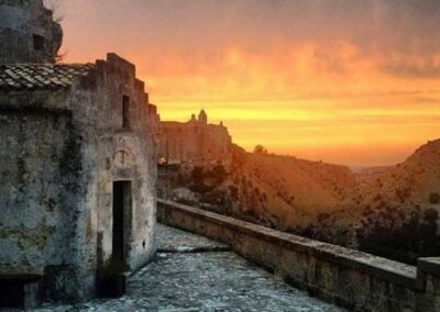 Matera tramonto